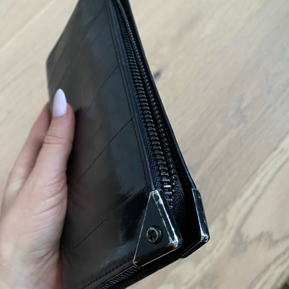 Alexander Wang black eel wallet - Picture 3 of 4